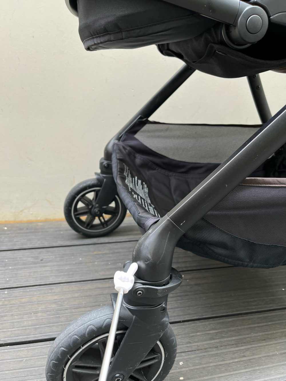 Xe đầy Nuna Triv màu xám khung đen (size: 0→ 4y, tối đa 22kg) - Ảnh 6