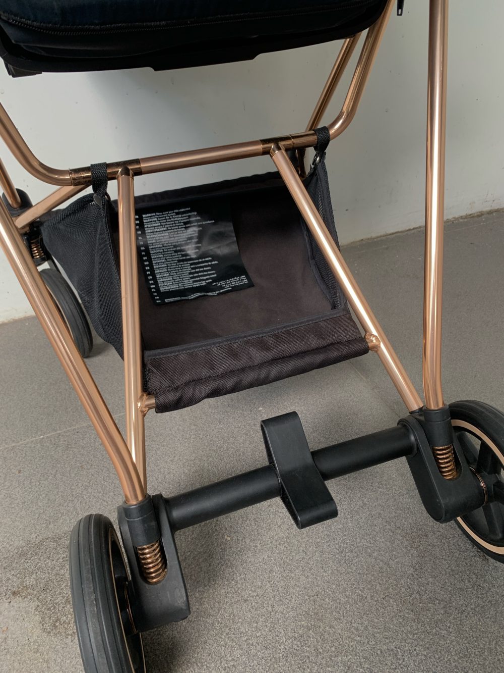 Xe đẩy Cybex Mios 2 màu xanh đen khung gold rose (sơ sinh-4y~22kg) - Ảnh 20