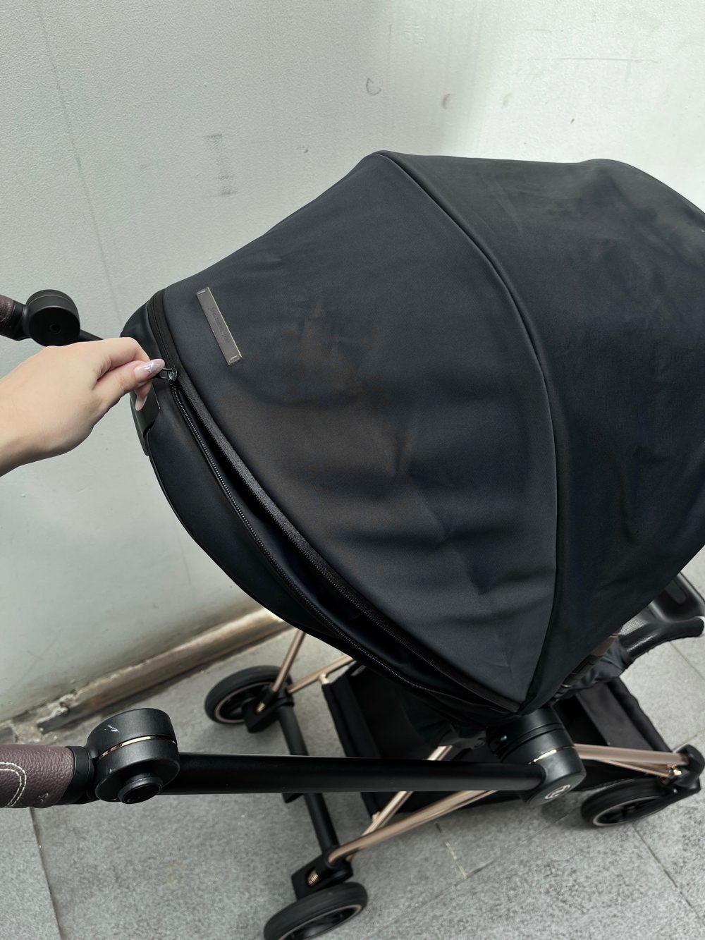 Xe đẩy Cybex Mios 2 màu đen khung rose gold (size 0→4y, tối đa 22kg) - Ảnh 13