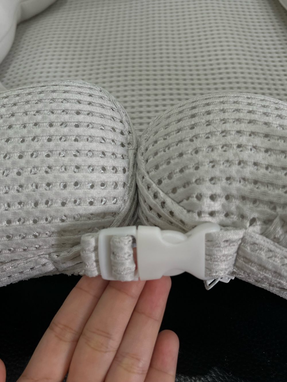 Nôi di động Rubaby màu xám kèm phụ kiện (full box) - Ảnh 6