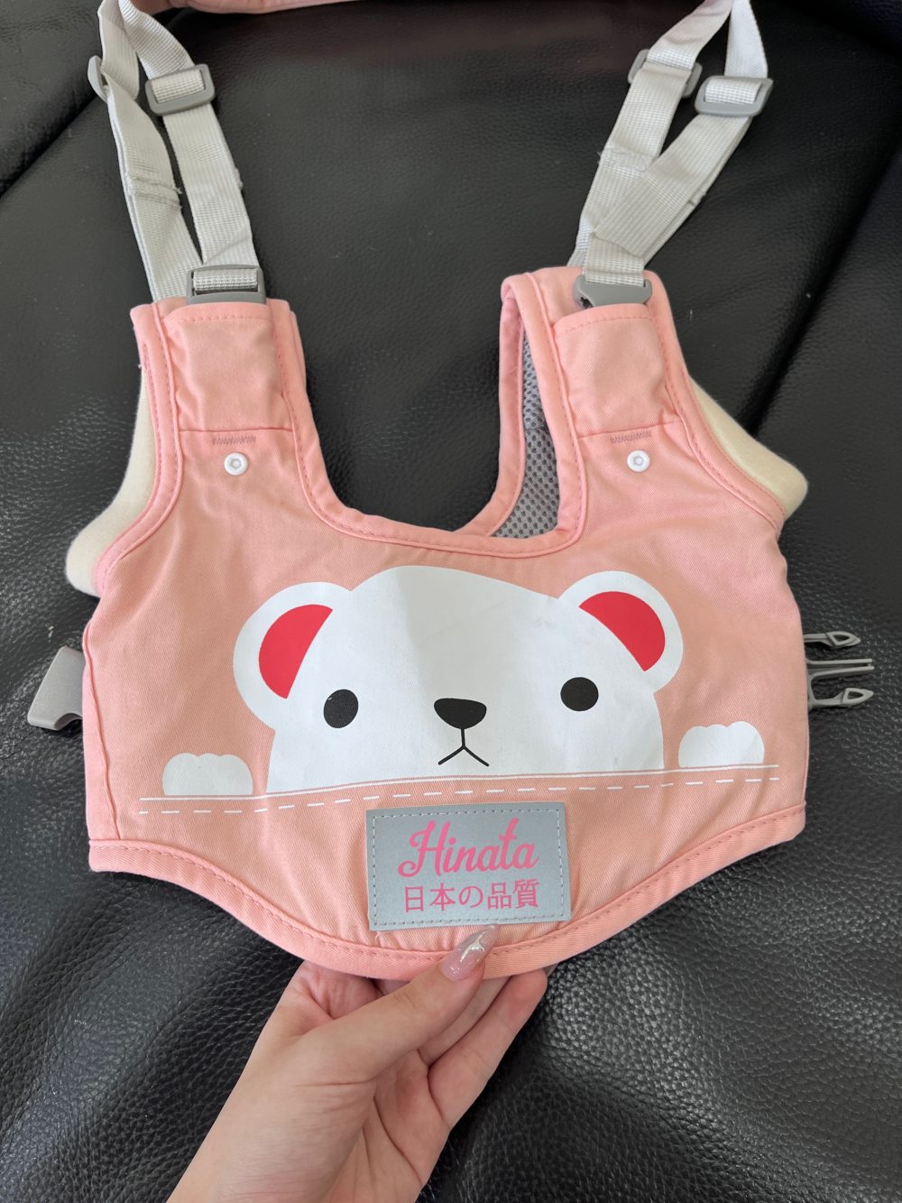 Đai tập đi Hinata màu hồng (size 8→36m) - Ảnh 3
