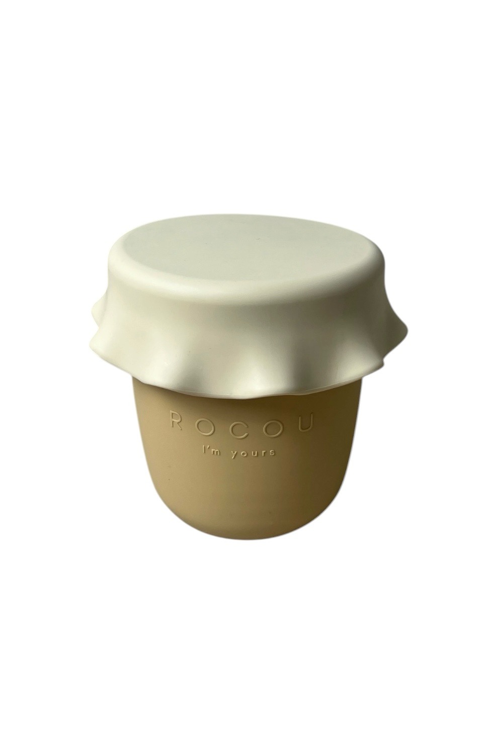 f1d45569bb2e43be8fcd7817466edbe5 Hũ mật bảo quản đồ ăn dặm Rocou màu honey yellow (no box) - Ảnh 1