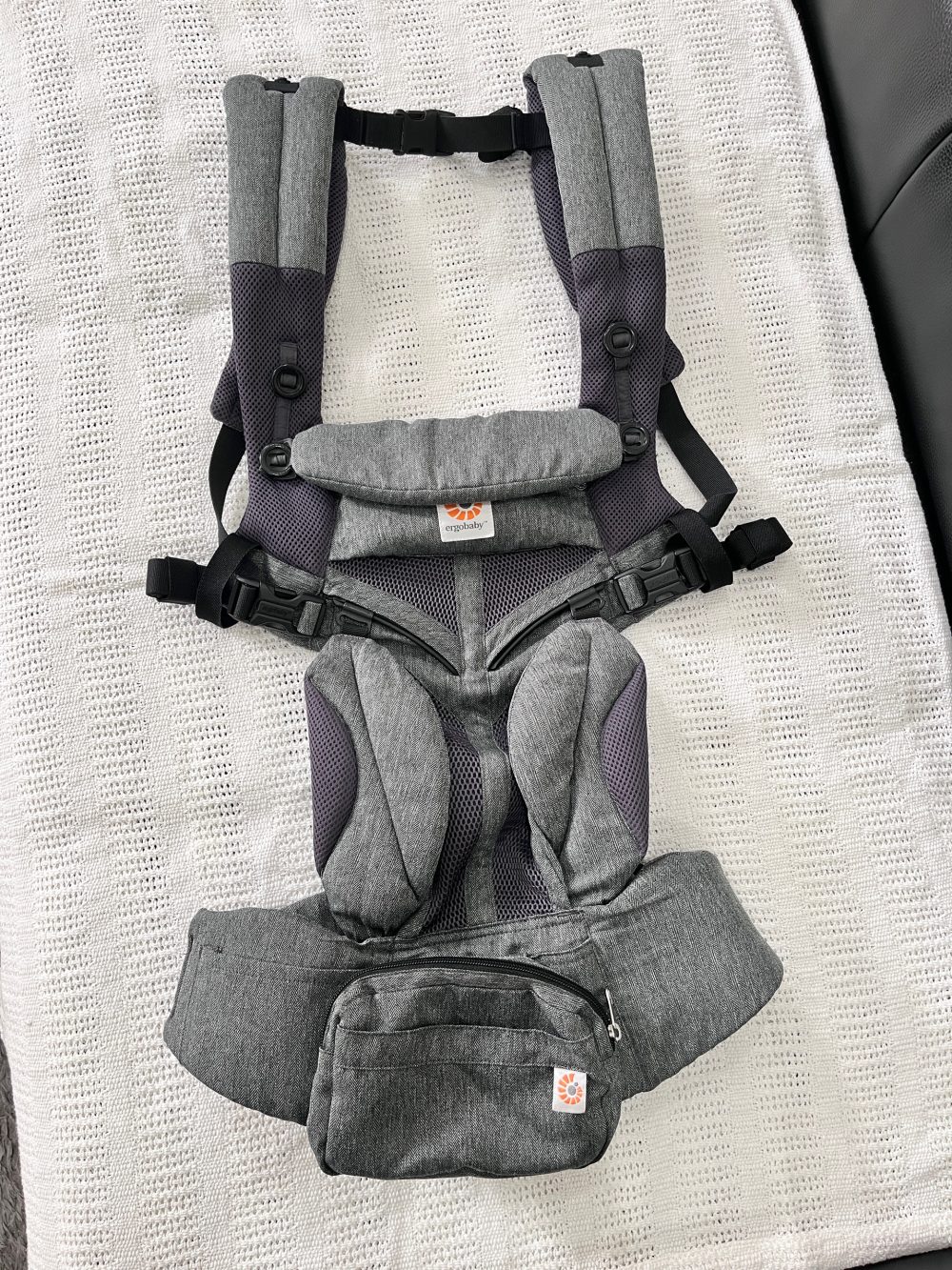 Địu Ergobaby Omni 360 Cool Air, Classic Weave (size: 3kg2→20kg~0→48m) - Ảnh 12