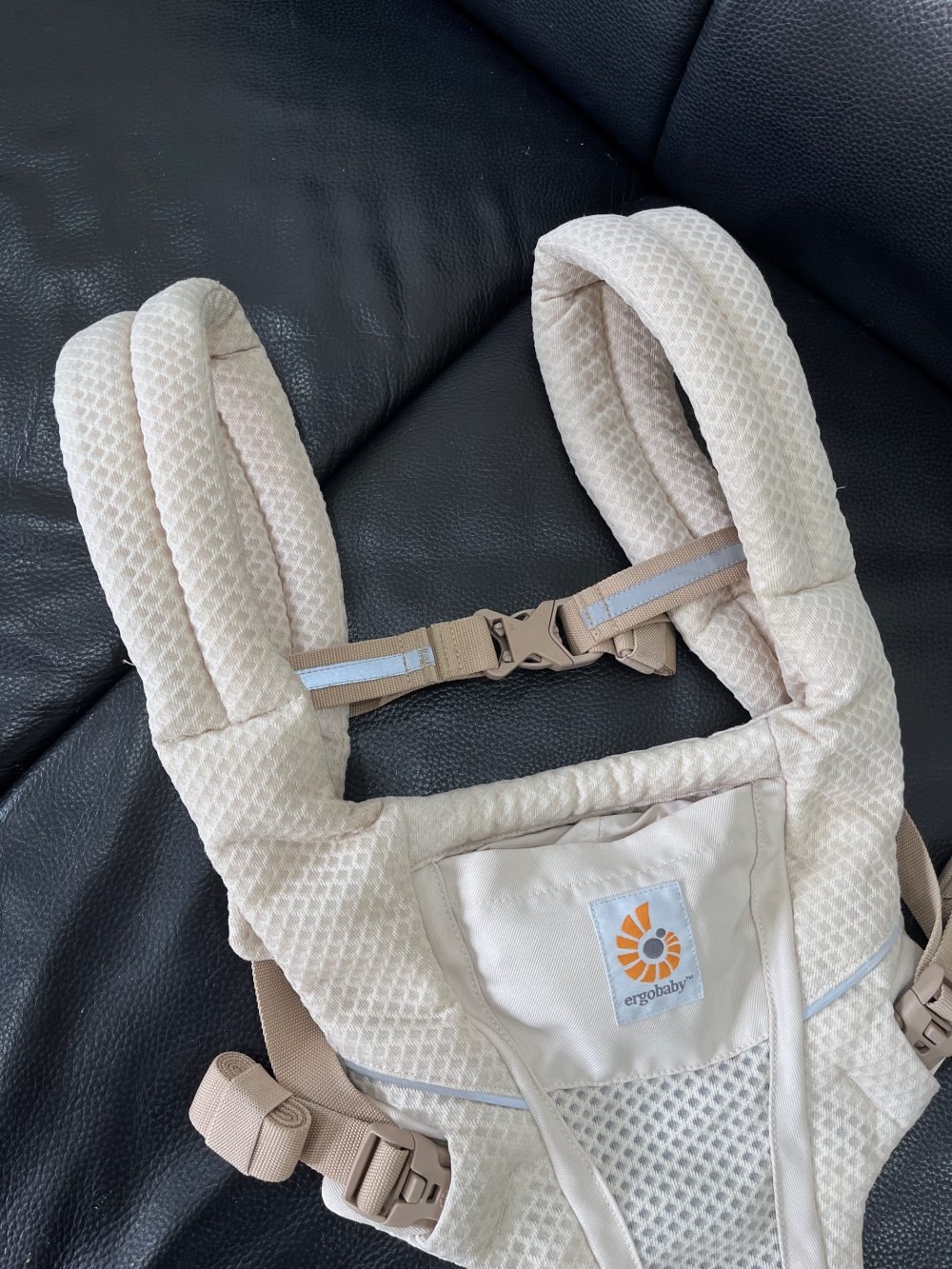 Địu Ergobaby Alta Hip Seat, Natural Beige (size 4→48m~5.5→20.4kg) - Ảnh 25