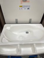 Kệ tắm và thay bỉm Cam màu xanh (no box), tặng kèm lưới tắm - Ảnh 5