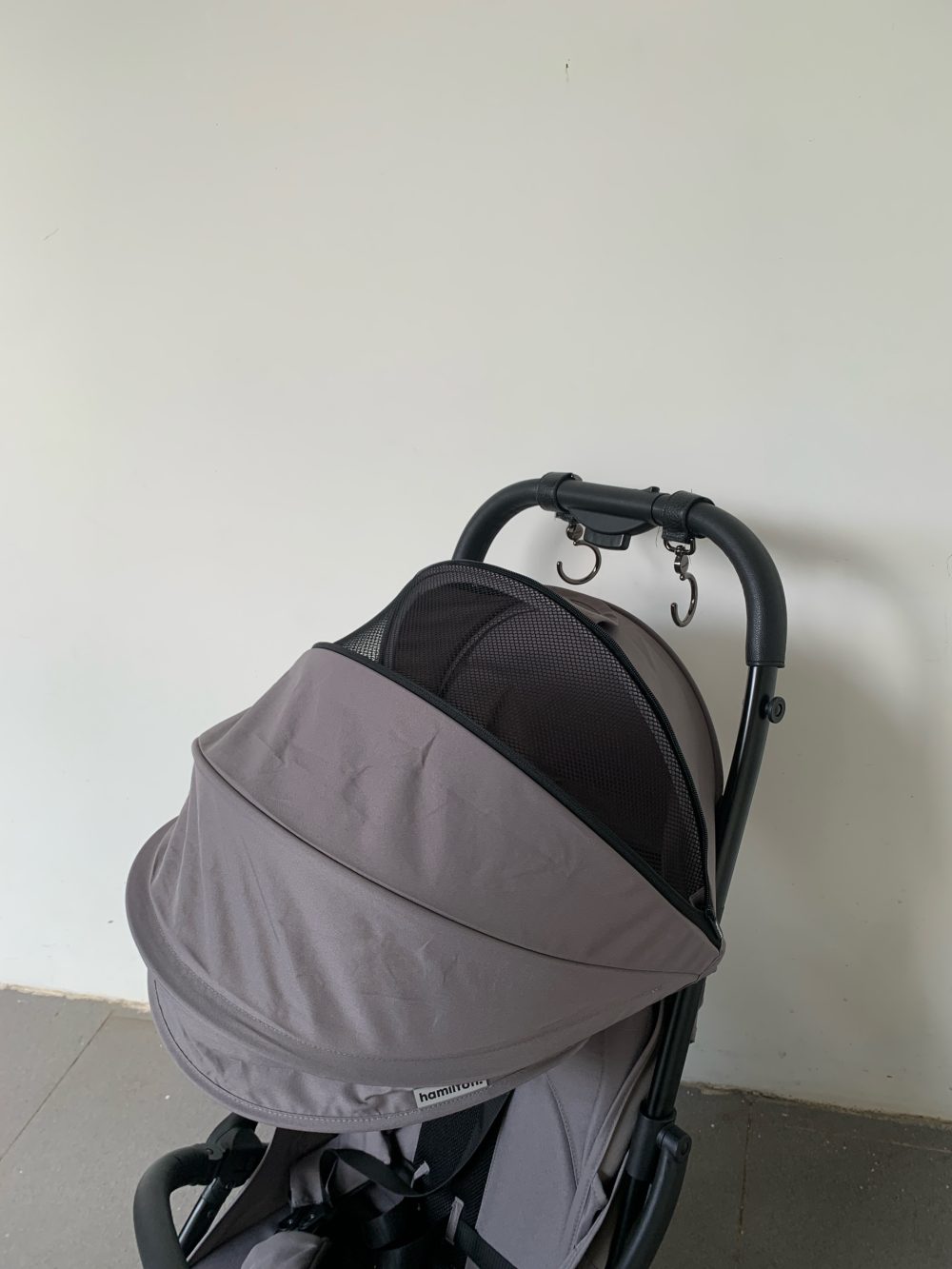Xe đẩy Hamilton X1 Plus màu xám ánh rêu ( sơ sinh-4y~22kg) - Ảnh 13