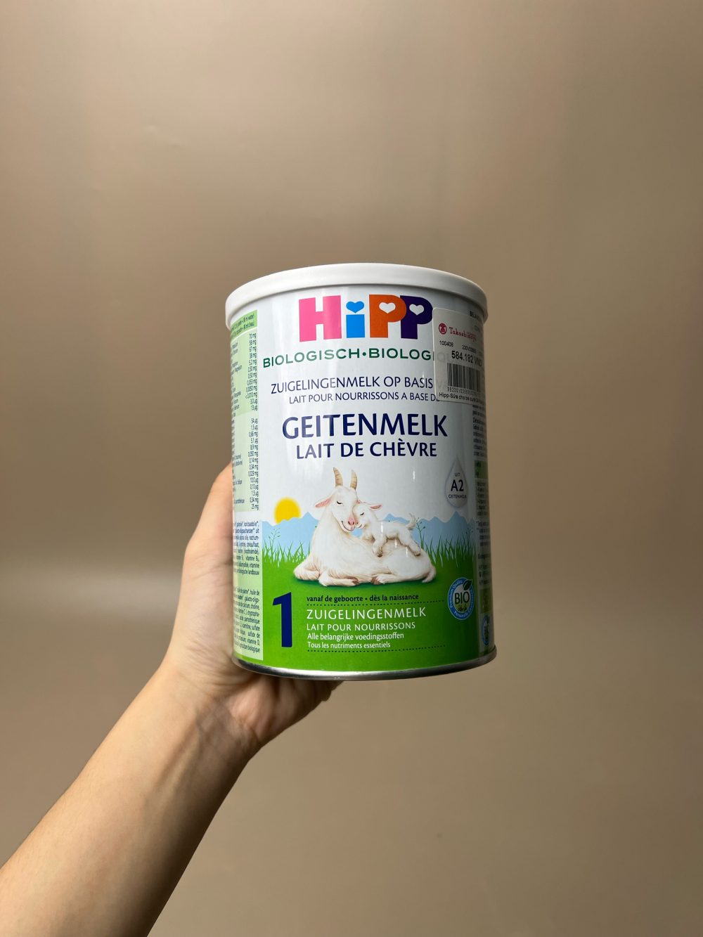 Sữa Bột Dê Hipp Organic Goat's Milk 1 400gram (0m->6m) Date: 20/2/2027 - Ảnh 4