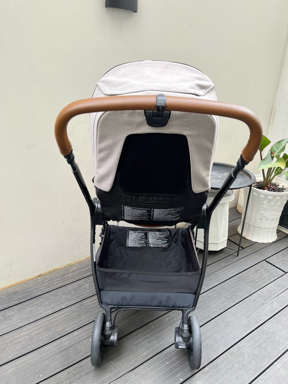 Xe đầy Nuna Triv màu xám khung đen (size: 0→ 4y, tối đa 22kg) - Ảnh 14
