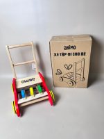 Xe tập đi gỗ cho bé Animo (full box) - Ảnh 10