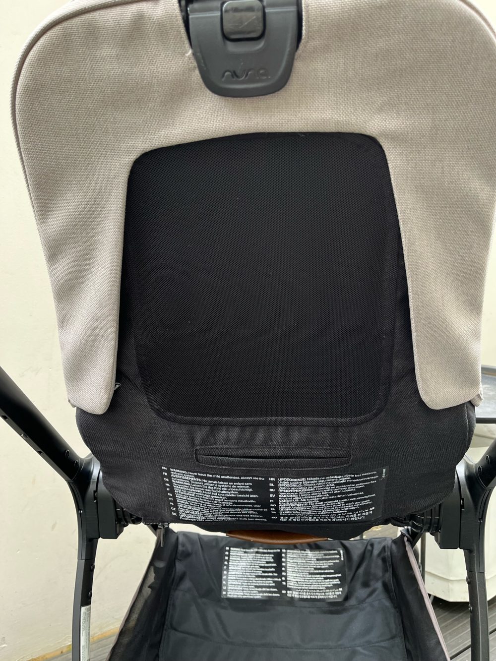 Xe đầy Nuna Triv màu xám khung đen (size: 0→ 4y, tối đa 22kg) - Ảnh 16